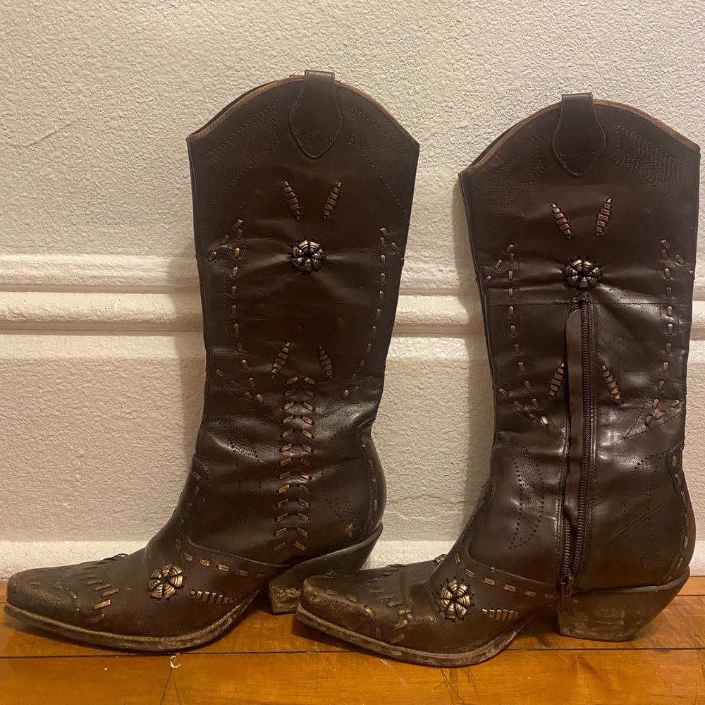 BCB GIRL vintage line Cowgirl Boots